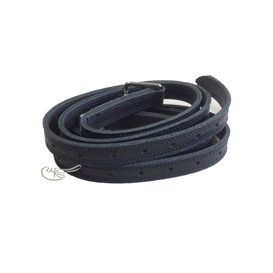 Old Mill Racing Stirrup Leathers, Black