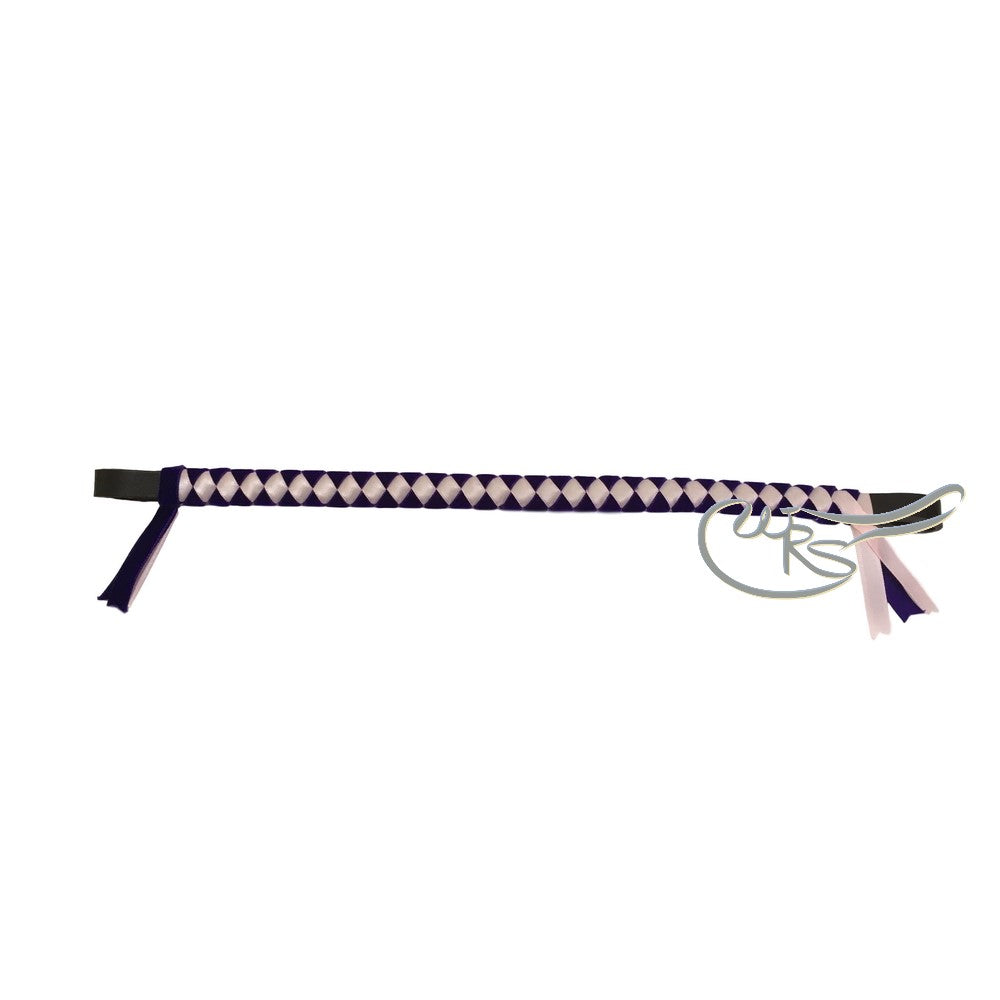 Velvet Browband, Purple/Pink