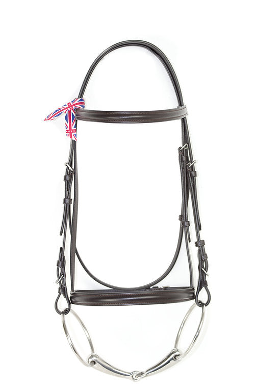 English Leather Race Bridle