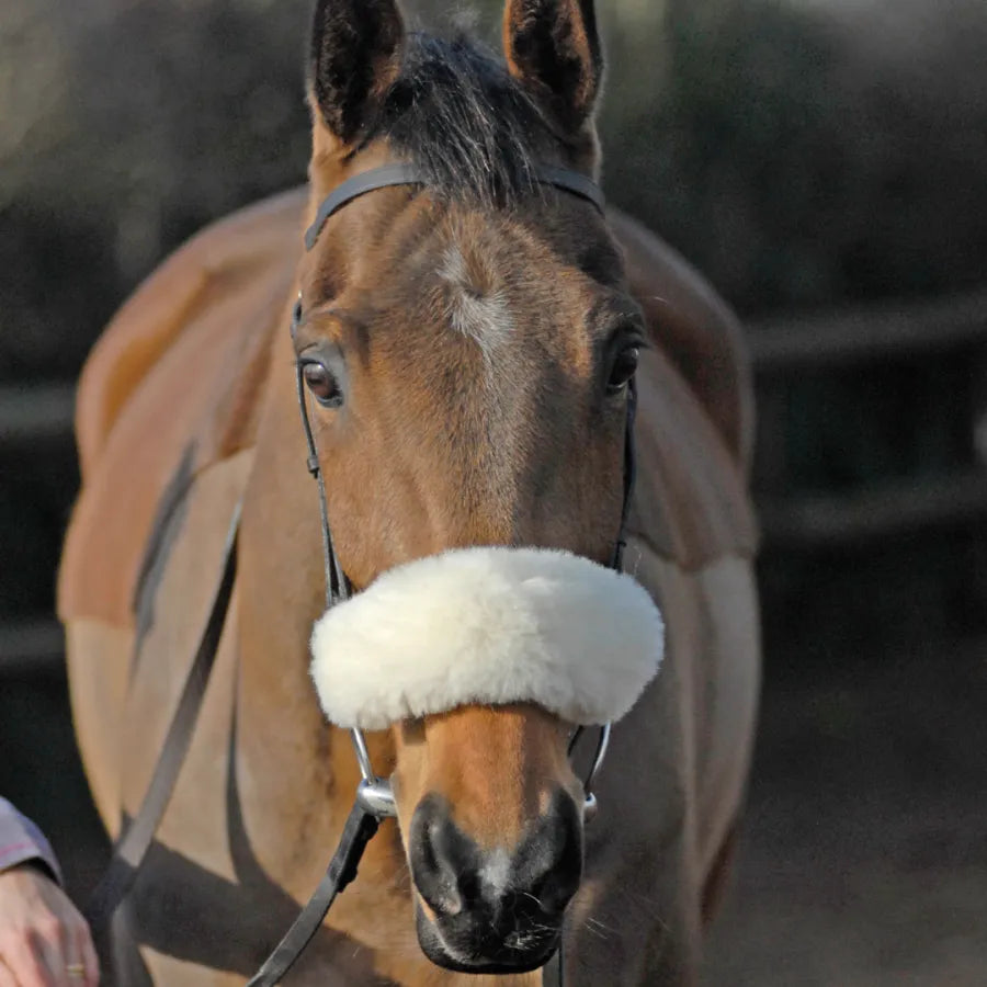 Nuumed Sheepskin Noseband Sleeve