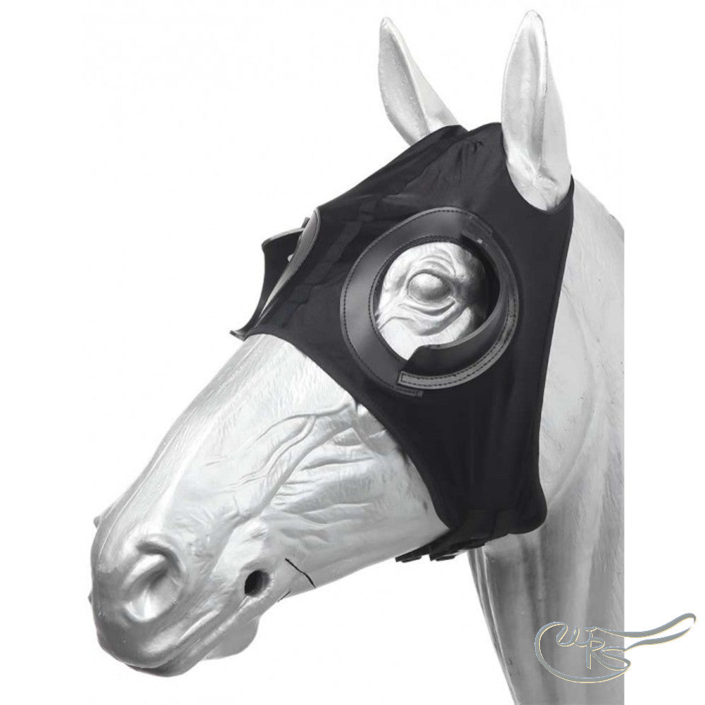 Zilco Lycra Half Cup Blinkers, Black