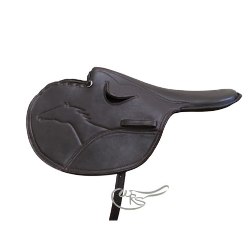 Old Mill Leather Race Saddle