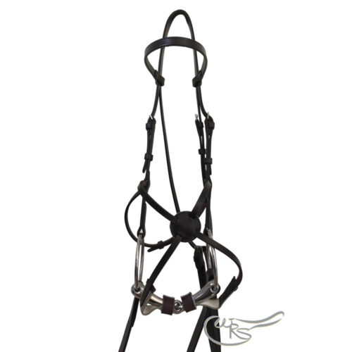 WRS English Leather George Moore Race Bridle