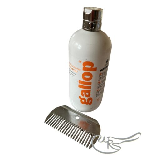 Gallop Shampoo and comb